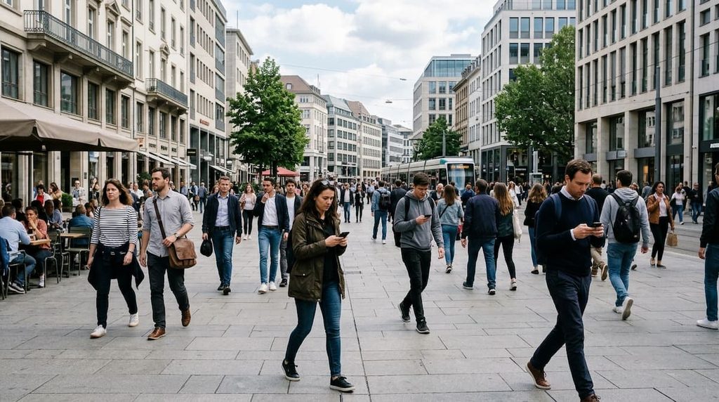 People connected through everyday social and digital environments